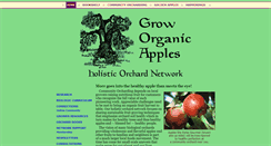 Desktop Screenshot of groworganicapples.com